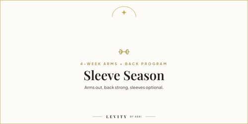 Sleeve Season: 4-week arms and back program