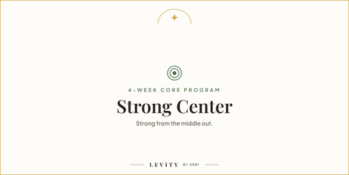 Strong Center: 4-week core program
